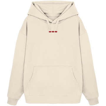 3 Könige - Organic Oversize Hoodie (Stick)