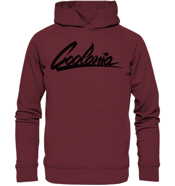 Coolonia Hoodie Basic print - Organic Fashion Hoodie