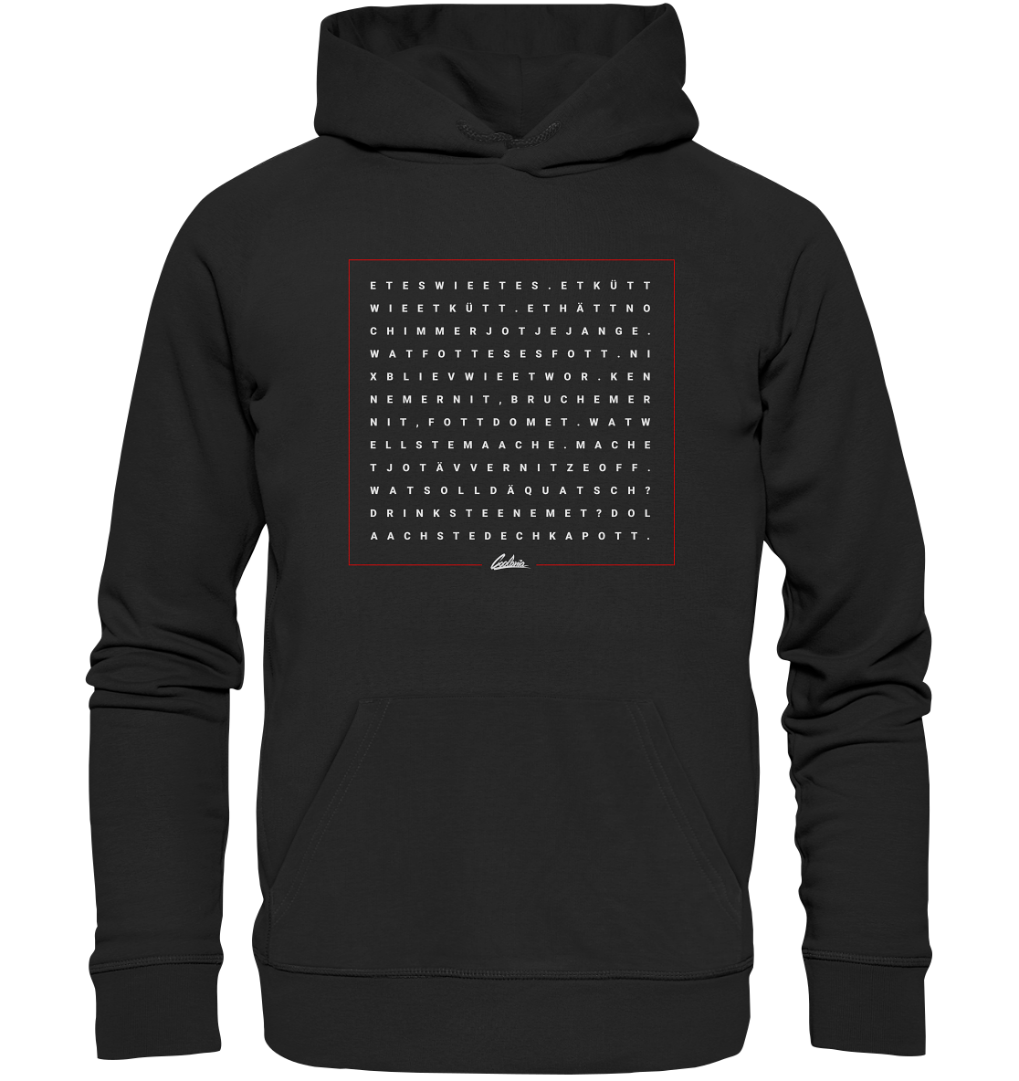 Grundgesetz - Organic Hoodie