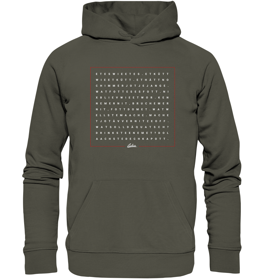 Grundgesetz - Organic Hoodie