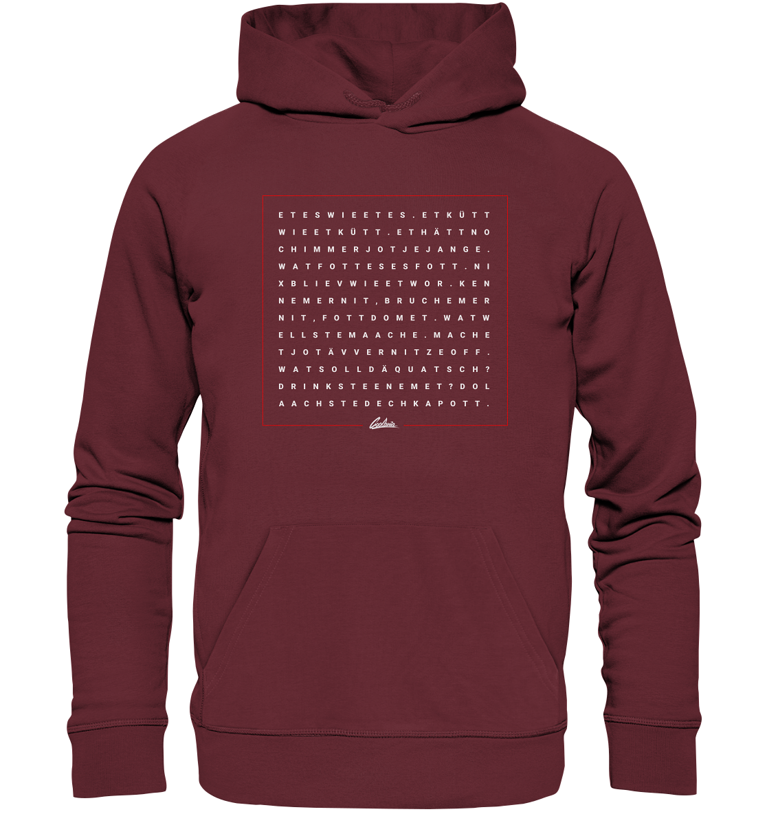 Grundgesetz - Organic Hoodie