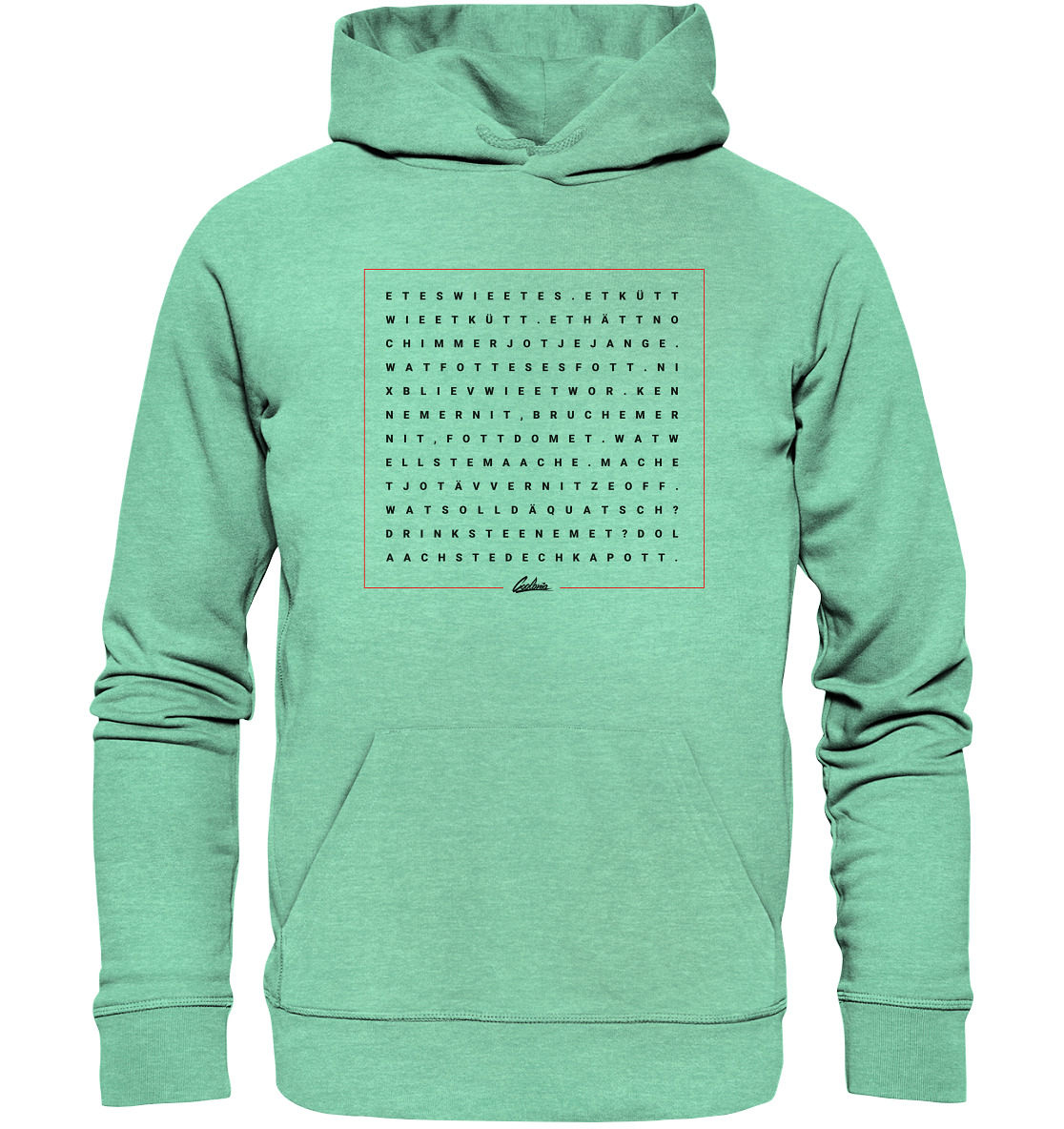 Grundgesetz - Organic Hoodie