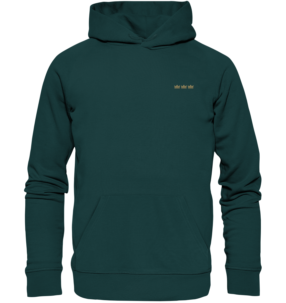 3 Könige - Organic Hoodie (Stick)