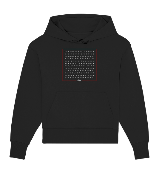 Grundgesetz - Organic Oversize Hoodie