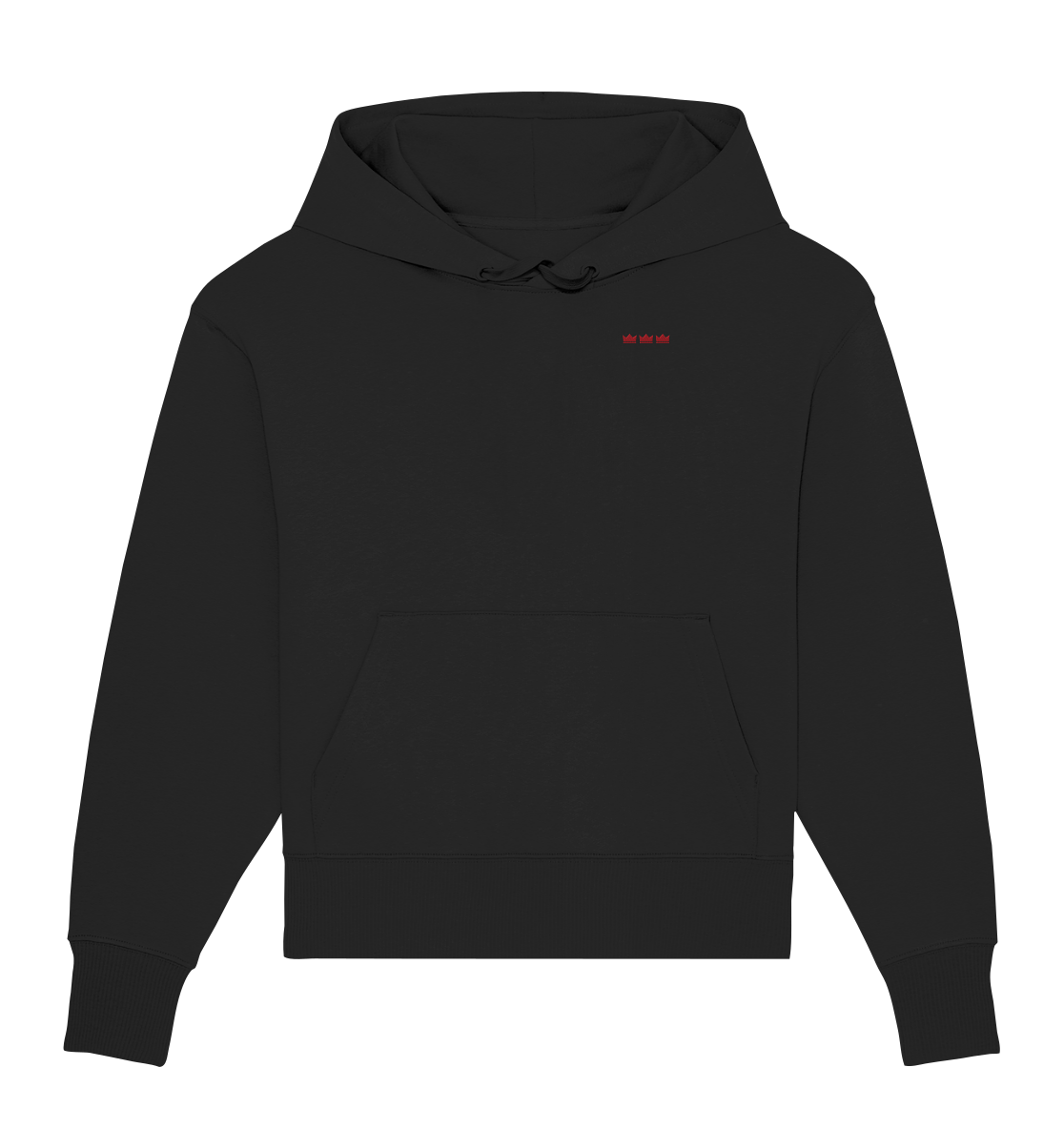 3 Könige - Organic Oversize Hoodie (Stick)