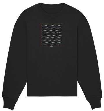 Grundgesetz - Organic Oversize Sweatshirt