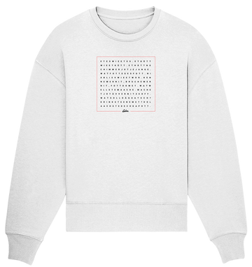 Grundgesetz - Organic Oversize Sweatshirt