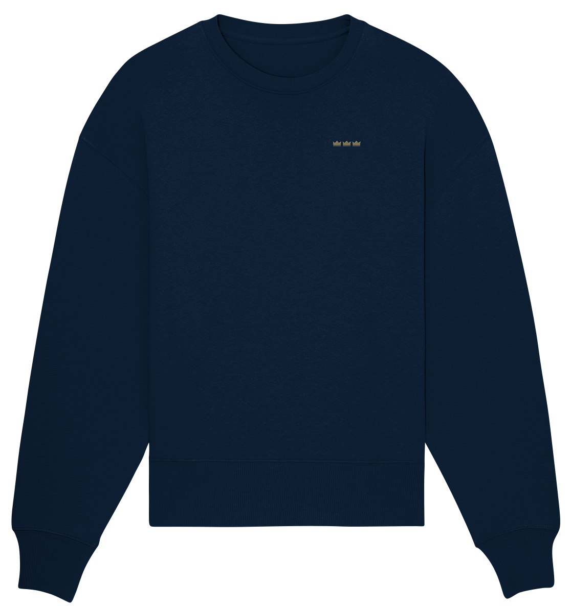 3 Könige - Organic Oversize Sweatshirt (Stick)