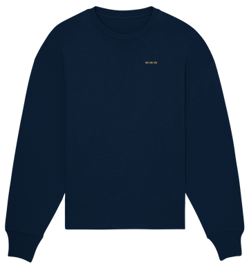 3 Könige - Organic Oversize Sweatshirt (Stick)