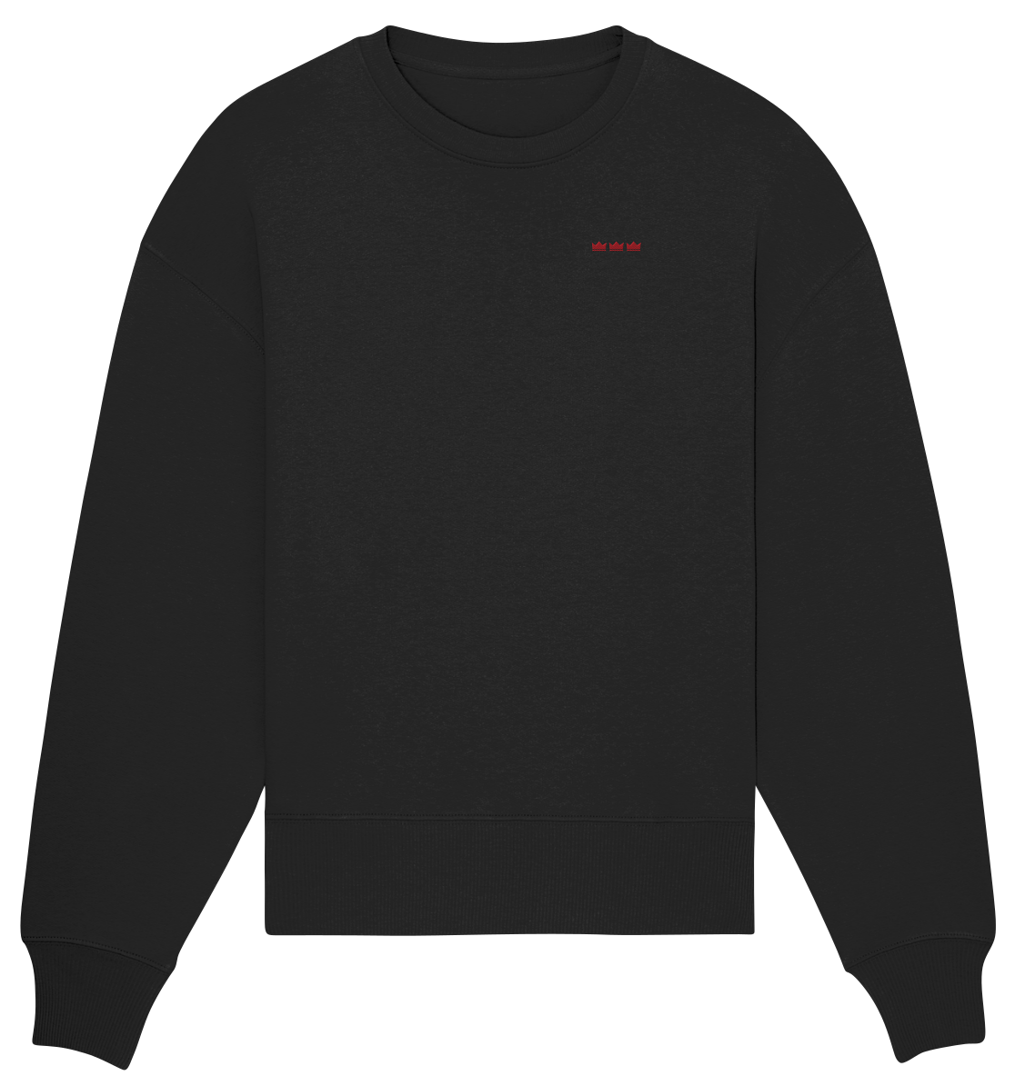 3 Könige - Organic Oversize Sweatshirt (Stick)