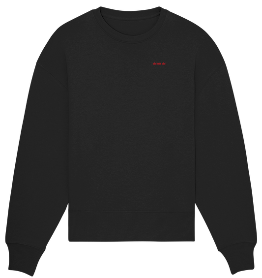 3 Könige - Organic Oversize Sweatshirt (Stick)