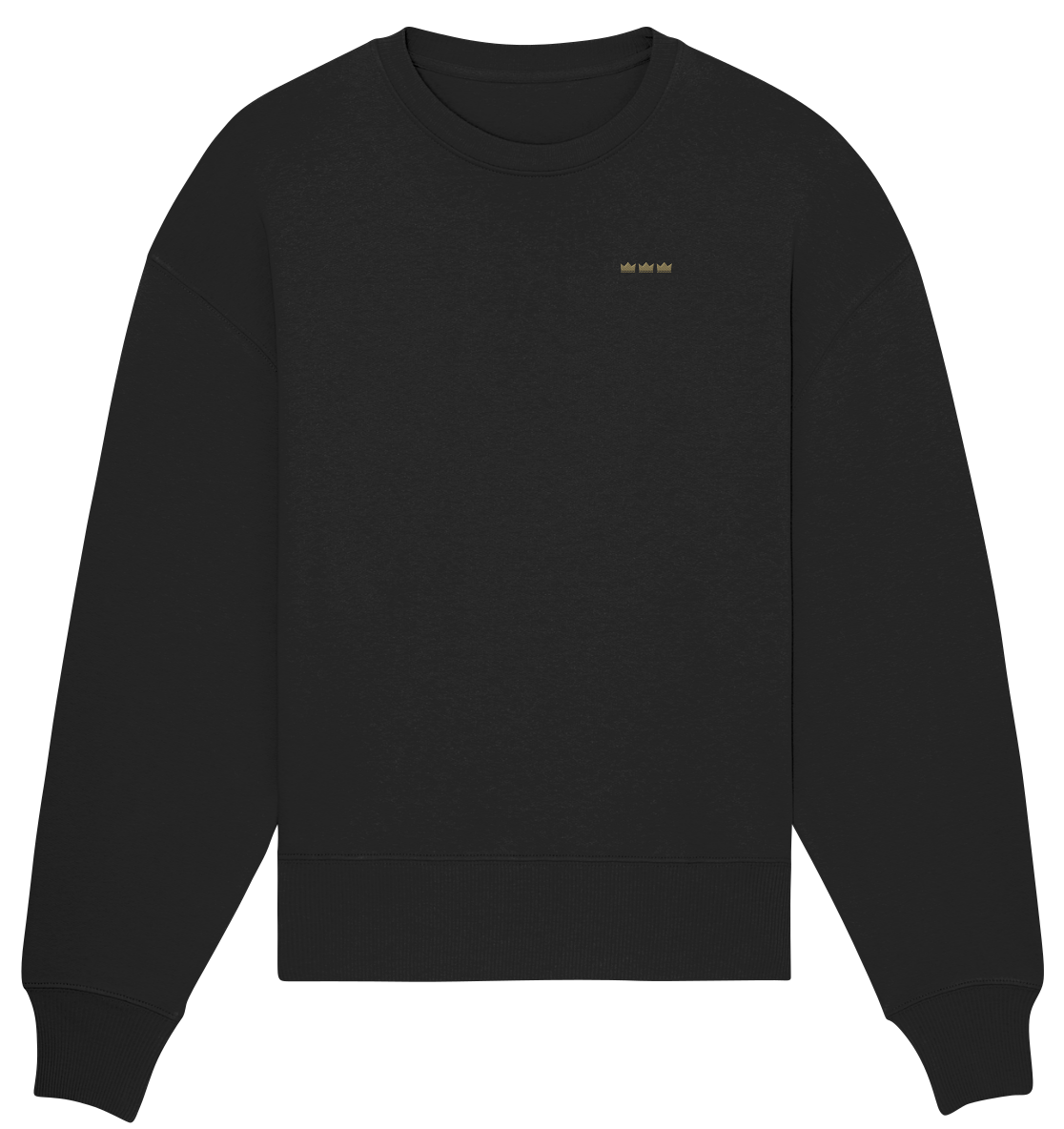 3 Könige - Organic Oversize Sweatshirt (Stick)