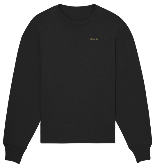 3 Könige - Organic Oversize Sweatshirt (Stick)