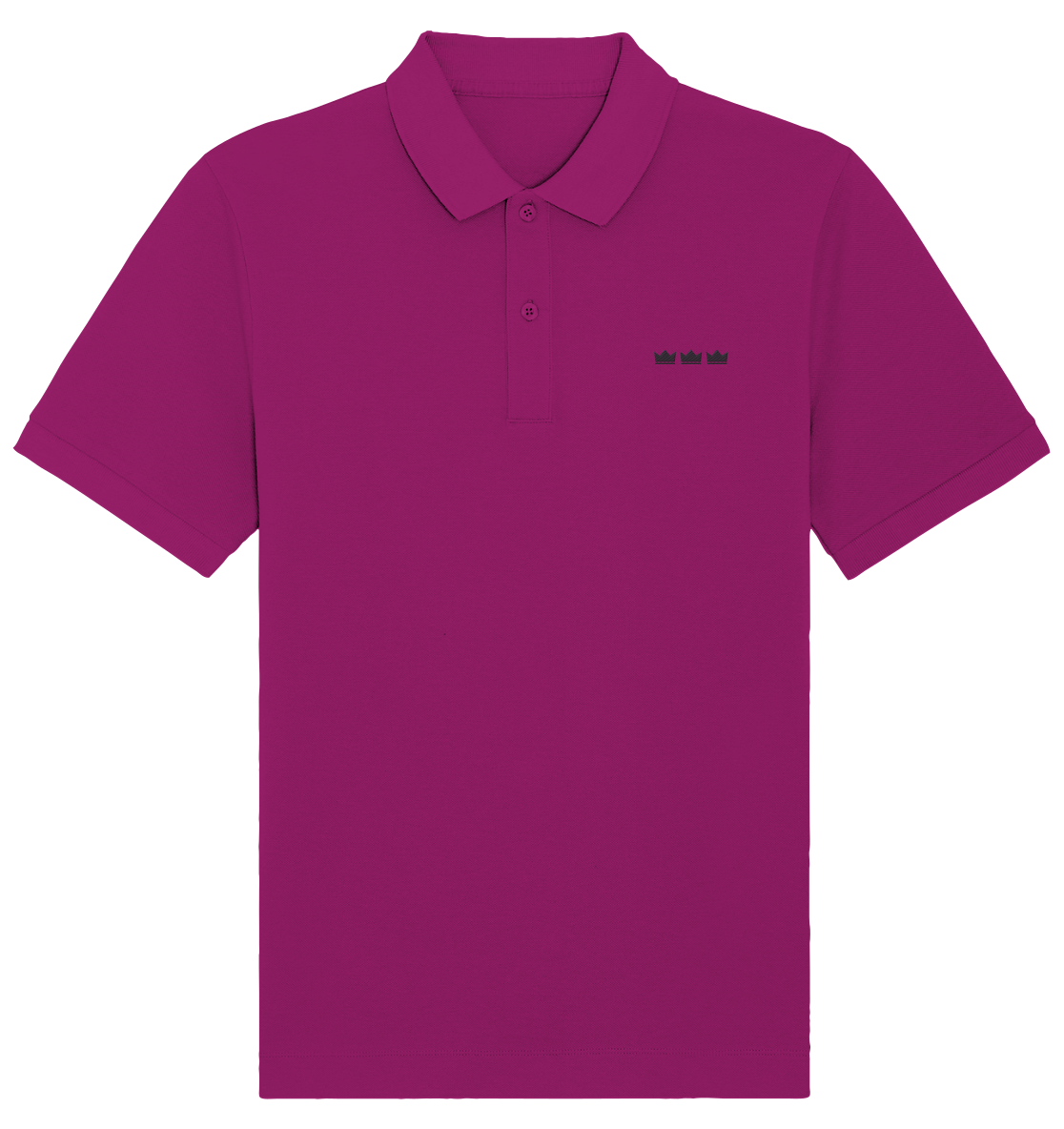 3 Könige - Organic Poloshirt (Stick)