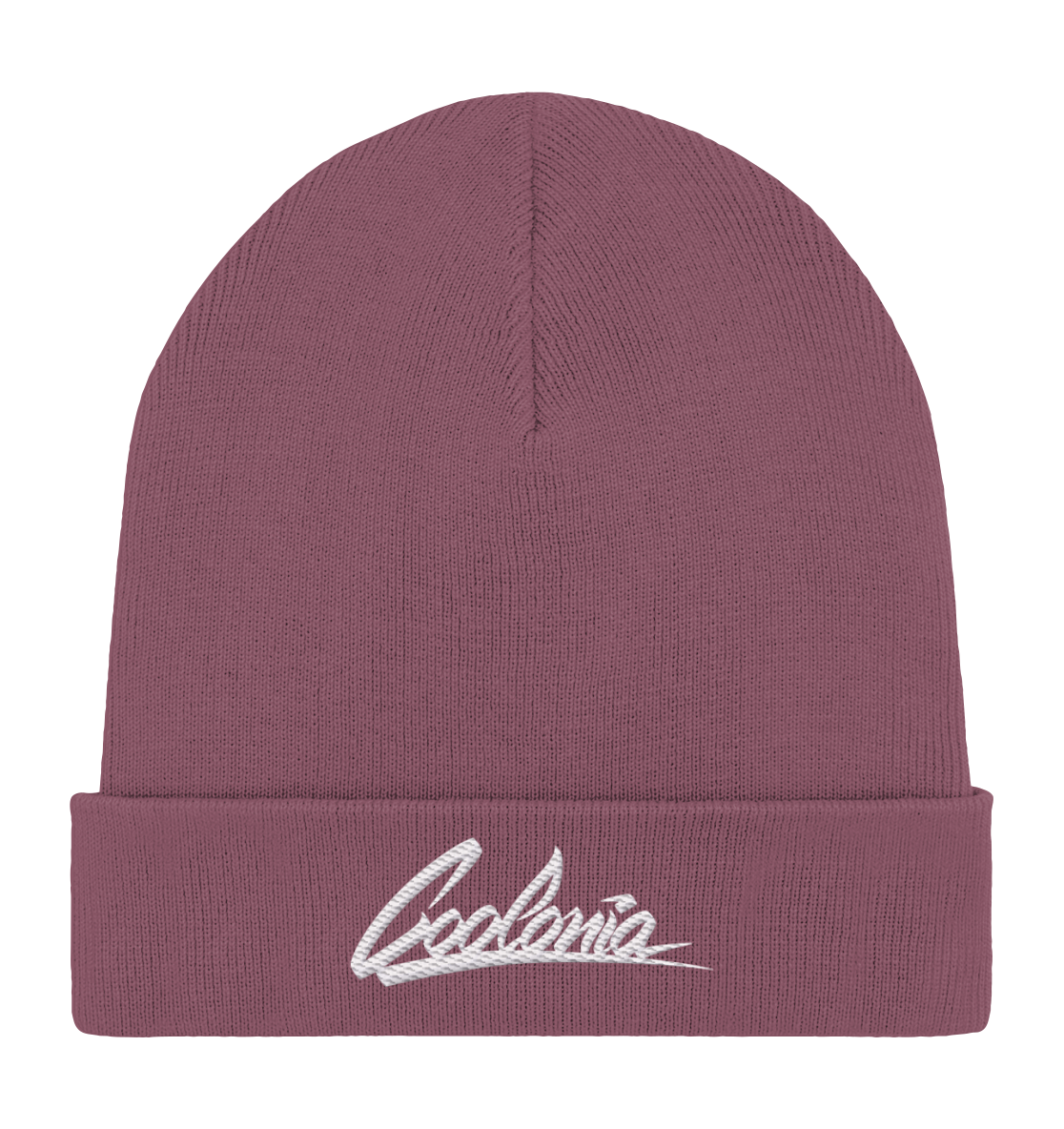 Coolonia Cap Basic stick - Organic Rib Beanie