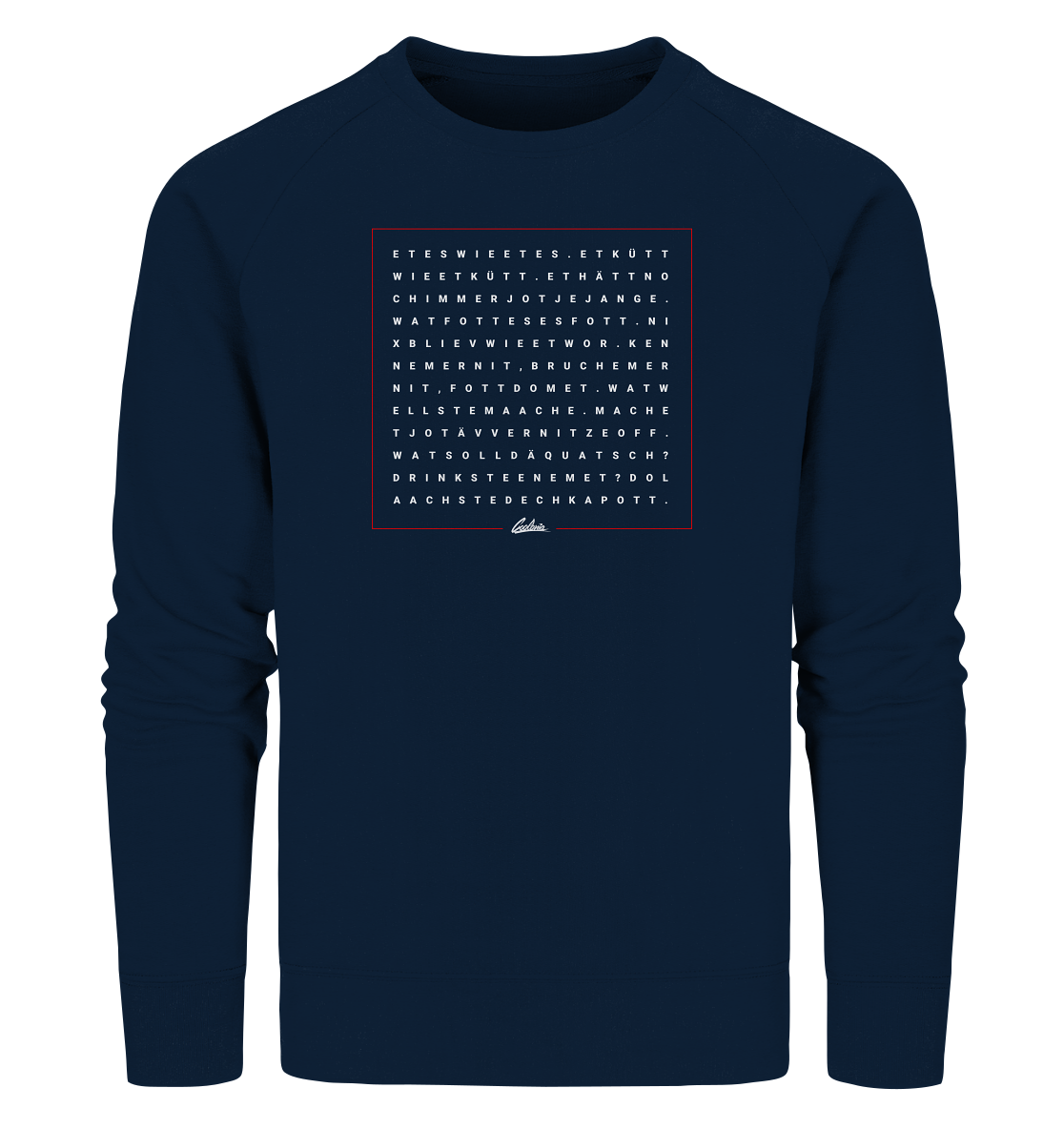 Grundgesetz - Organic Sweatshirt