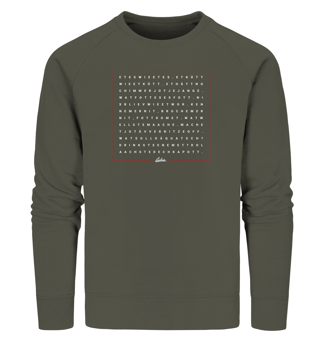 Grundgesetz - Organic Sweatshirt