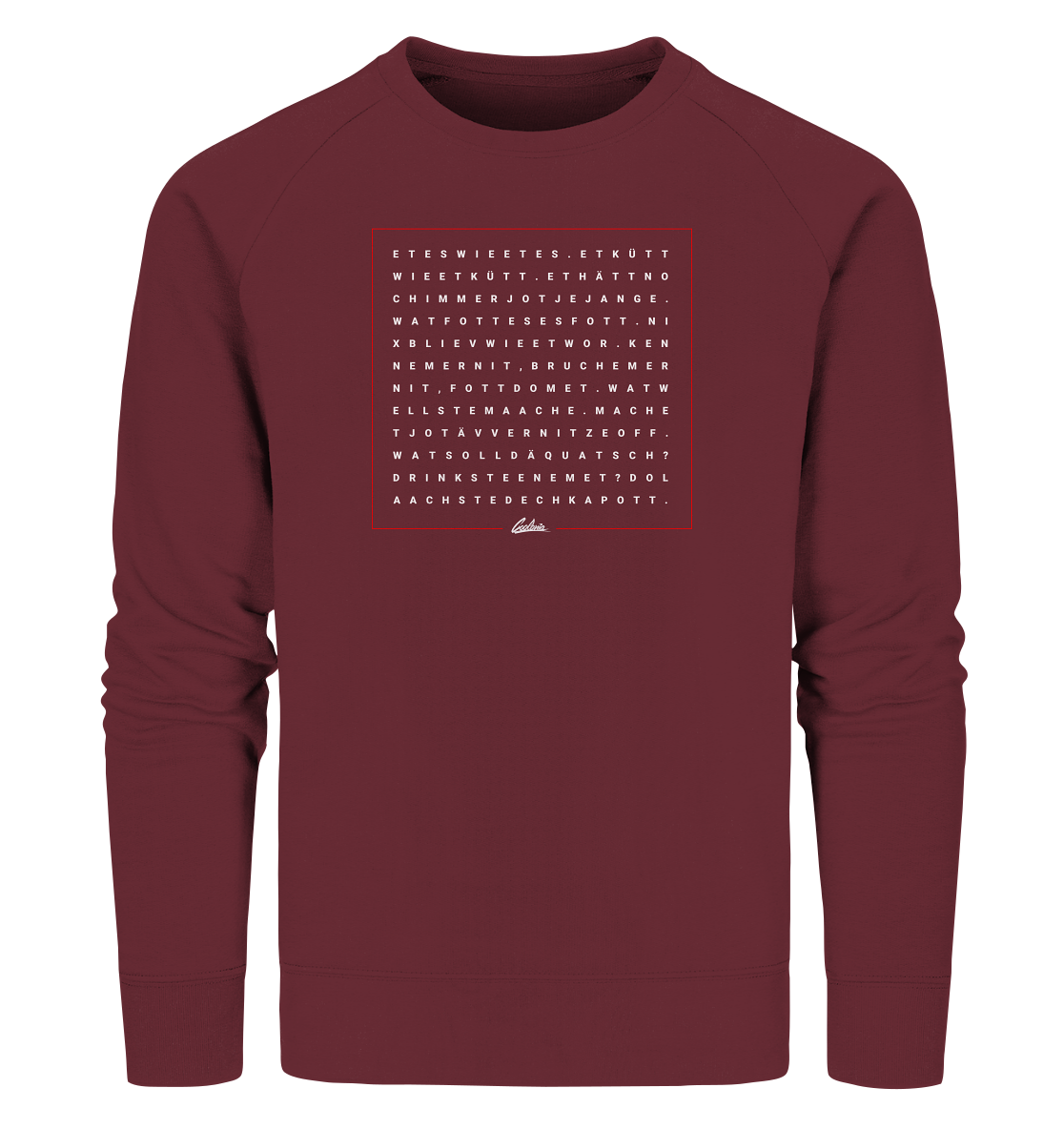 Grundgesetz - Organic Sweatshirt